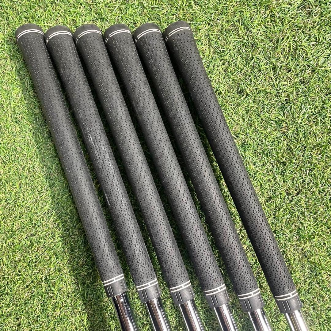 【希少】三浦技研 TC-201 アイアンセット 6本 メンズ S 右用 地クラブ