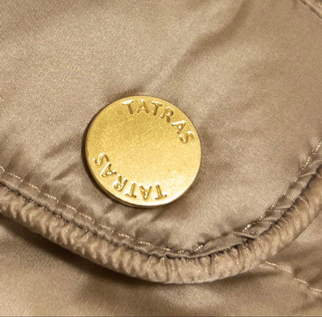 今から春にも☘️タトラスノーカラーダウンジャケット ライトブラウン 03