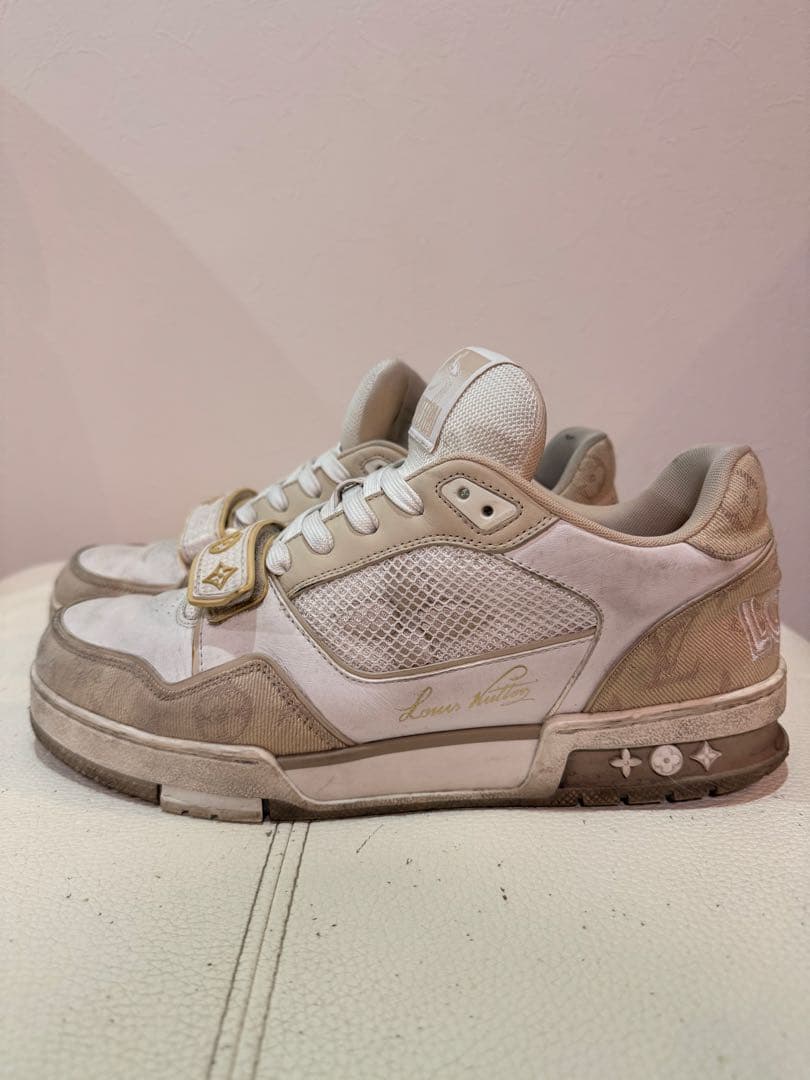 セール！ ルイヴィトン メンズ スニーカー トレイナー