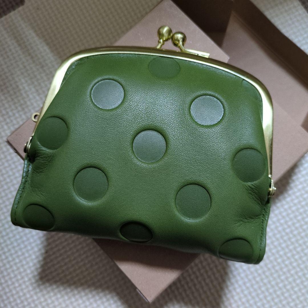 新品　Zucchero　コンパクト　短財布　グリーン　レディース ズッケロ