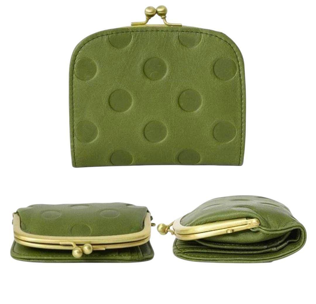 新品　Zucchero　コンパクト　短財布　グリーン　レディース ズッケロ