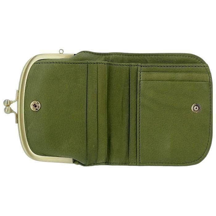 新品　Zucchero　コンパクト　短財布　グリーン　レディース ズッケロ