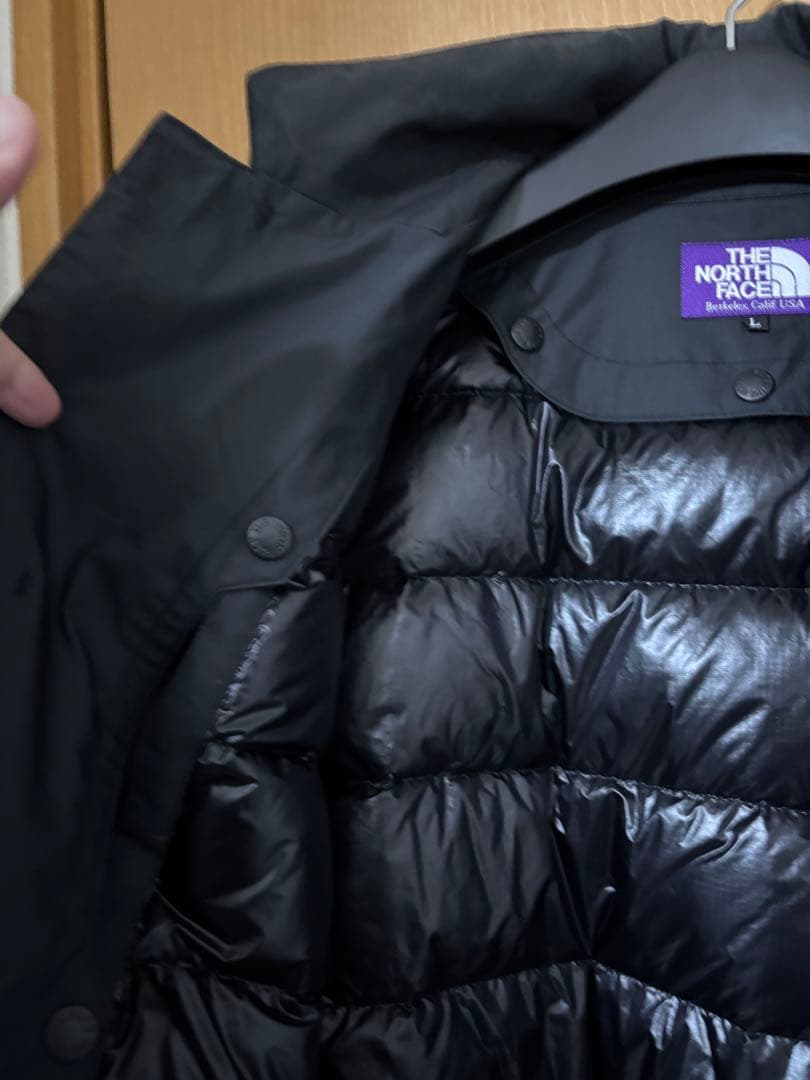 The North face インナーダウン付コート