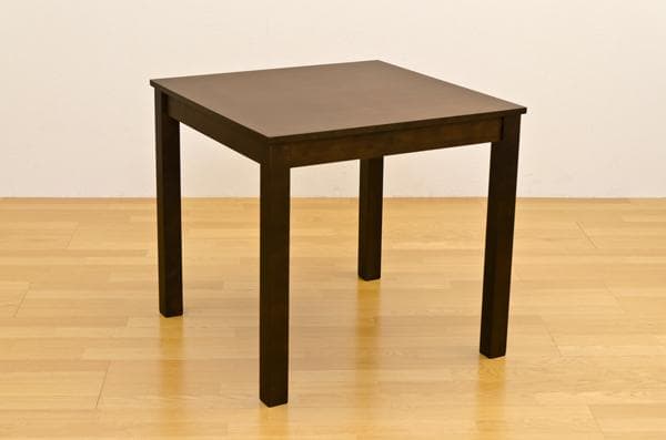 《新品・送料無料》フリーテーブル　75×75　DBR/LBR