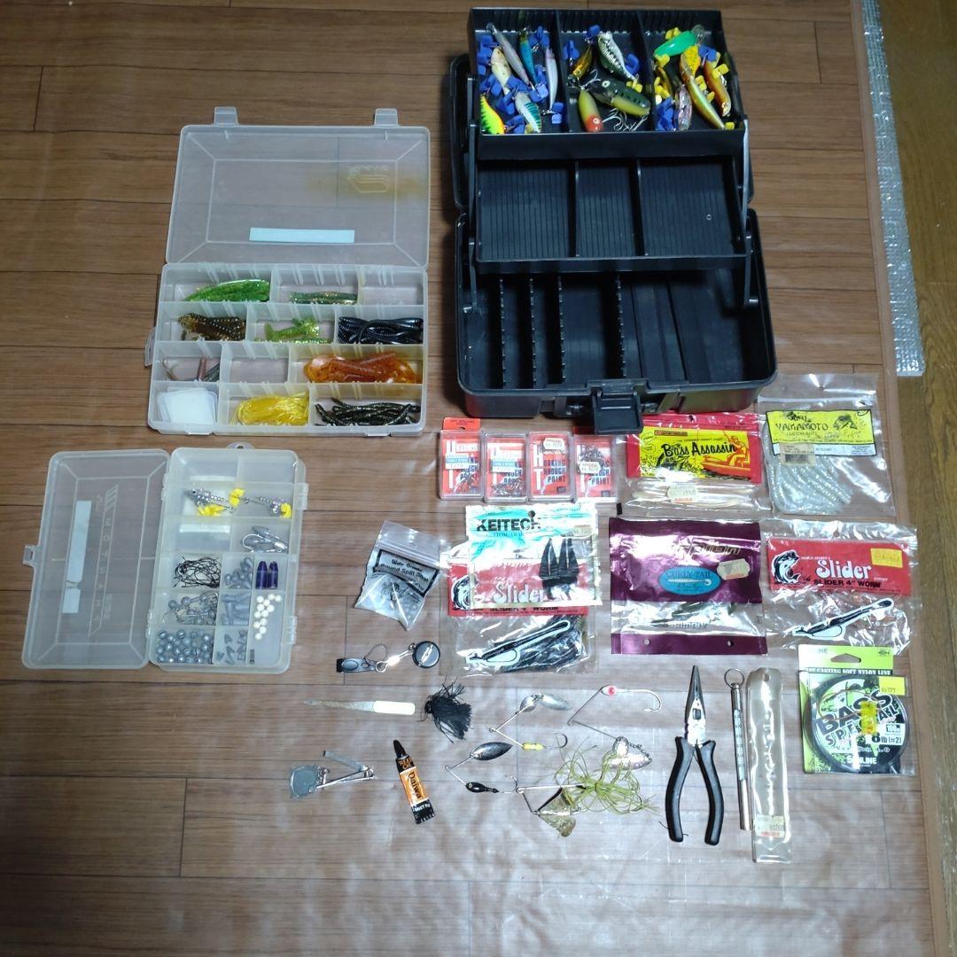 【最終値下げ】バス釣り 引退セット ルアーワームセット
