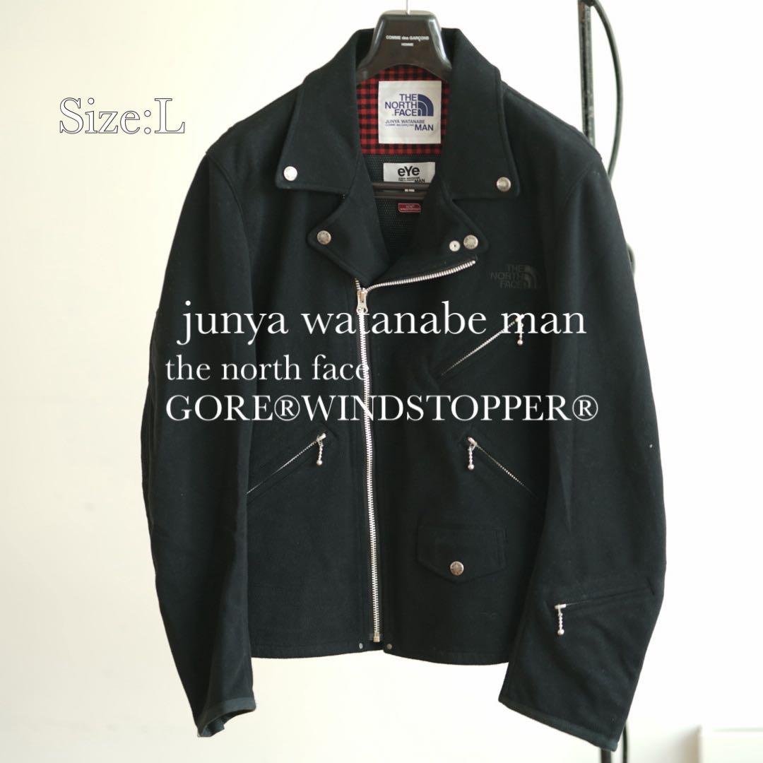 17ss ジュンヤワタナベ ノースフェイスGore フリース ライダース L