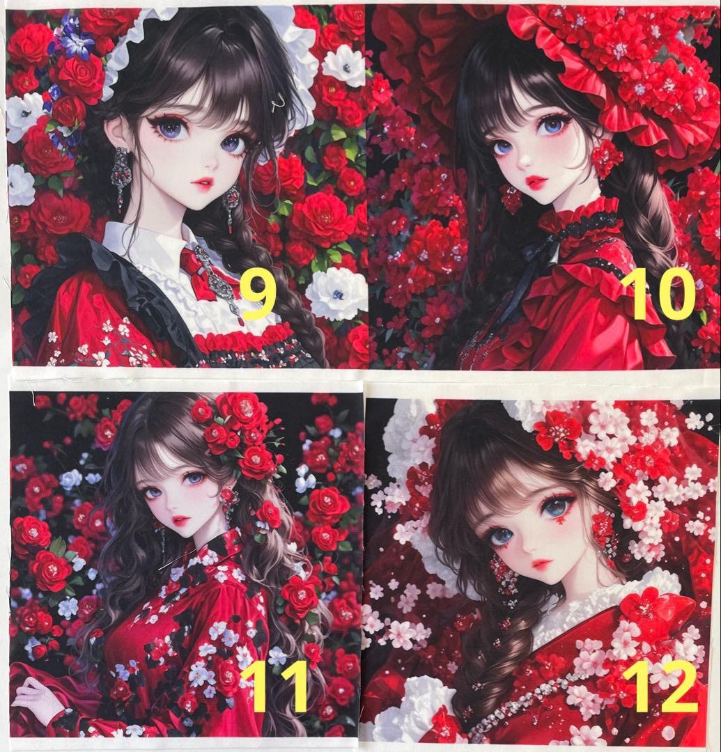 フラットポーチ☆ハンカチ☆ハンドメイド☆オーダーページ【98】