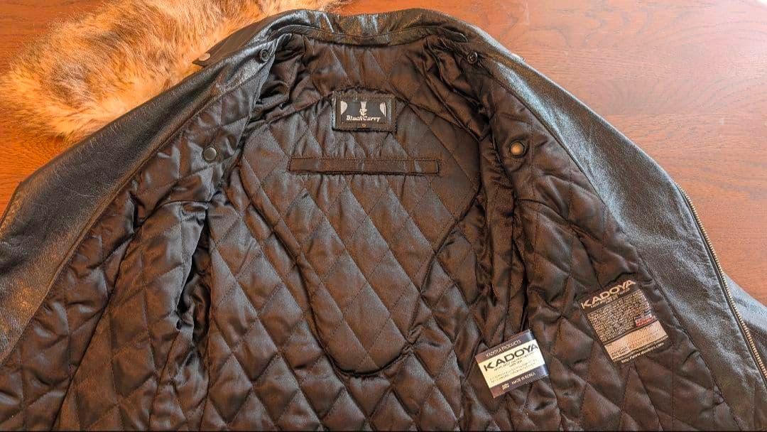 KADOYA レザーライダースジャケット 峰不二子モデル