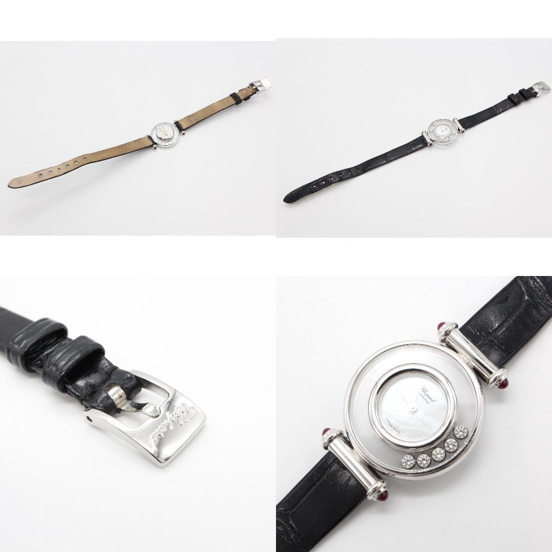 稼働！ Chopard★ショパール ハッピーダイヤモンド レディース 腕時計