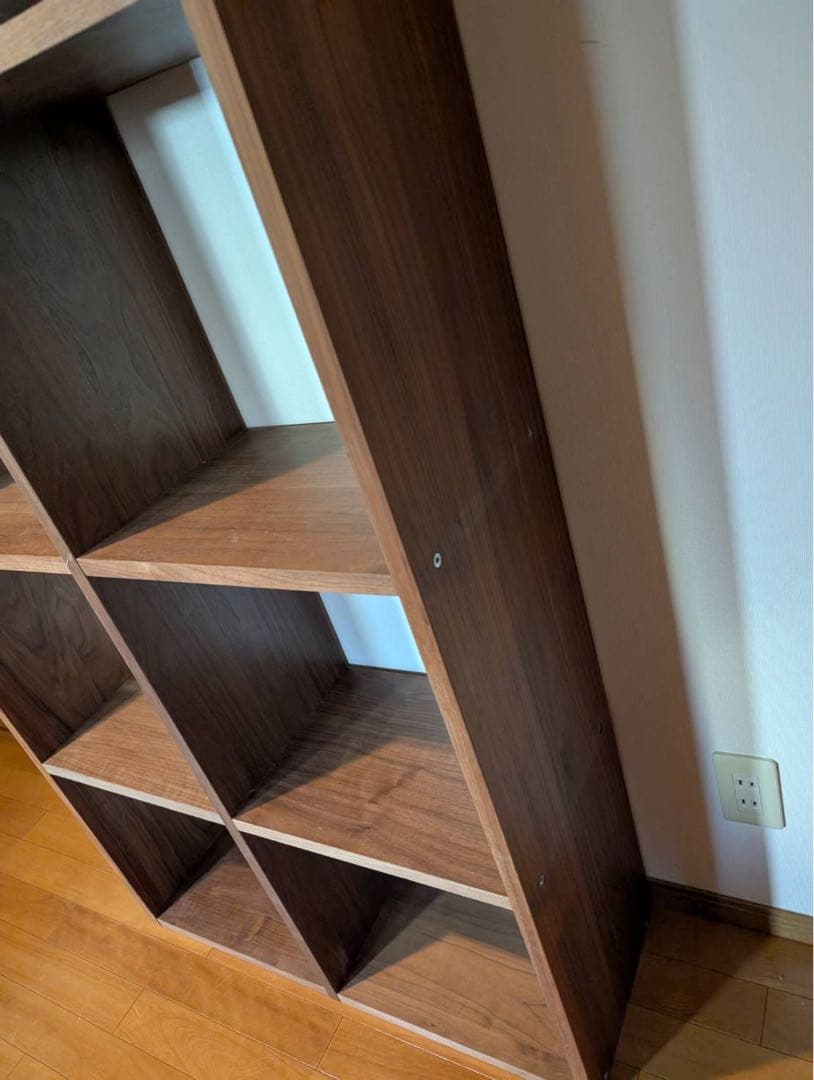 【送料込】無印良品 Muji スタッキングシェルフ 棚 木製家具