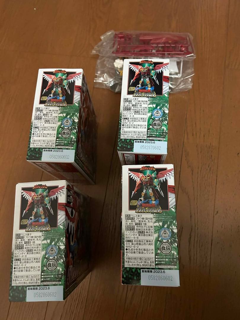 SMP ガオファルコン 百獣戦隊ガオレンジャー ガオイカロス ミニプラ