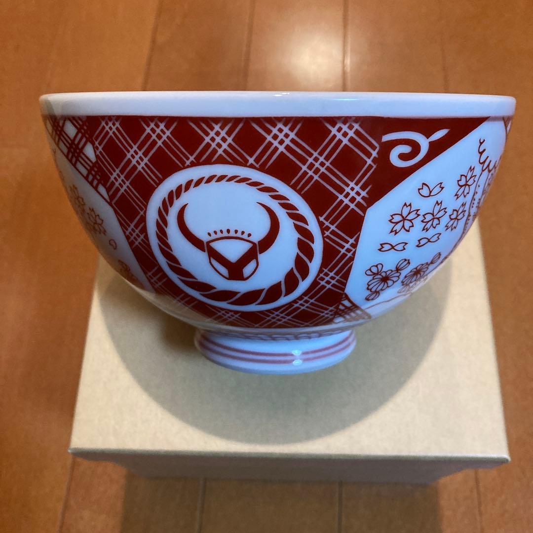 吉野家　どんぶり　赤