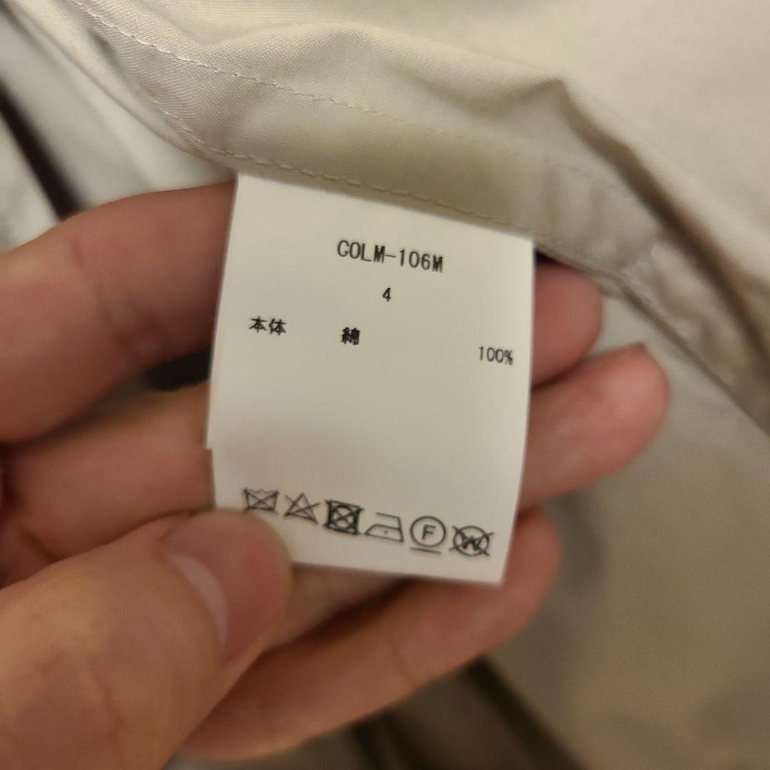 CIOTA 21SS スビンコットンタイプライタータイロッケンコート