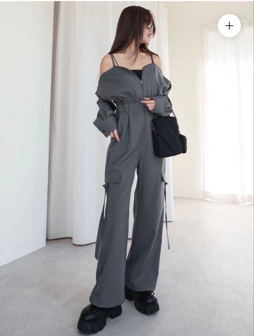 【新品未使用】GlamLips 2WAY ミリタリー オールインワン