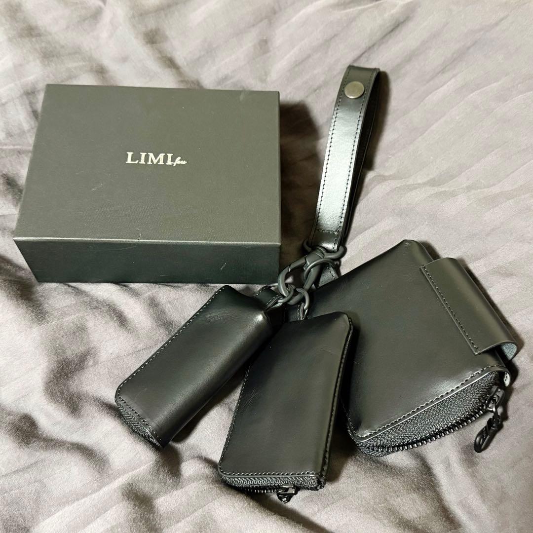 Limi feu オイルレザーポーチ