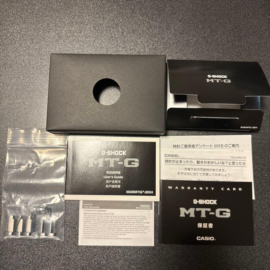 S*a様 g-shock mt-g b2000bd-1a4jf