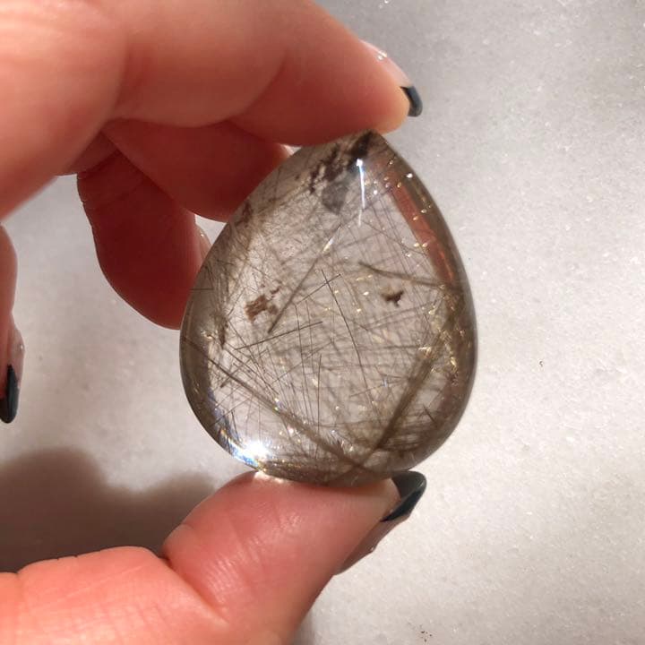 シルバークォーツ ティアドロップ 2