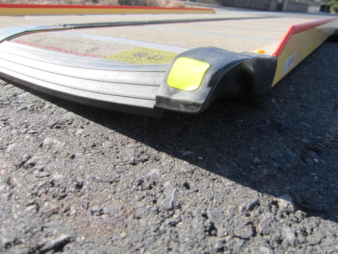 ①超硬湾曲有 ケアスロープ 1.75M 175cm 洗浄済 定価12万 送料込