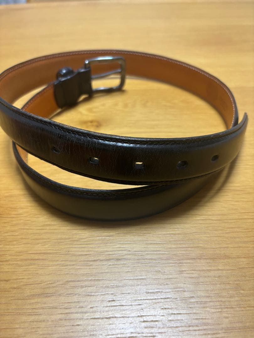 GANZO ブライドルベルト 黒 L size