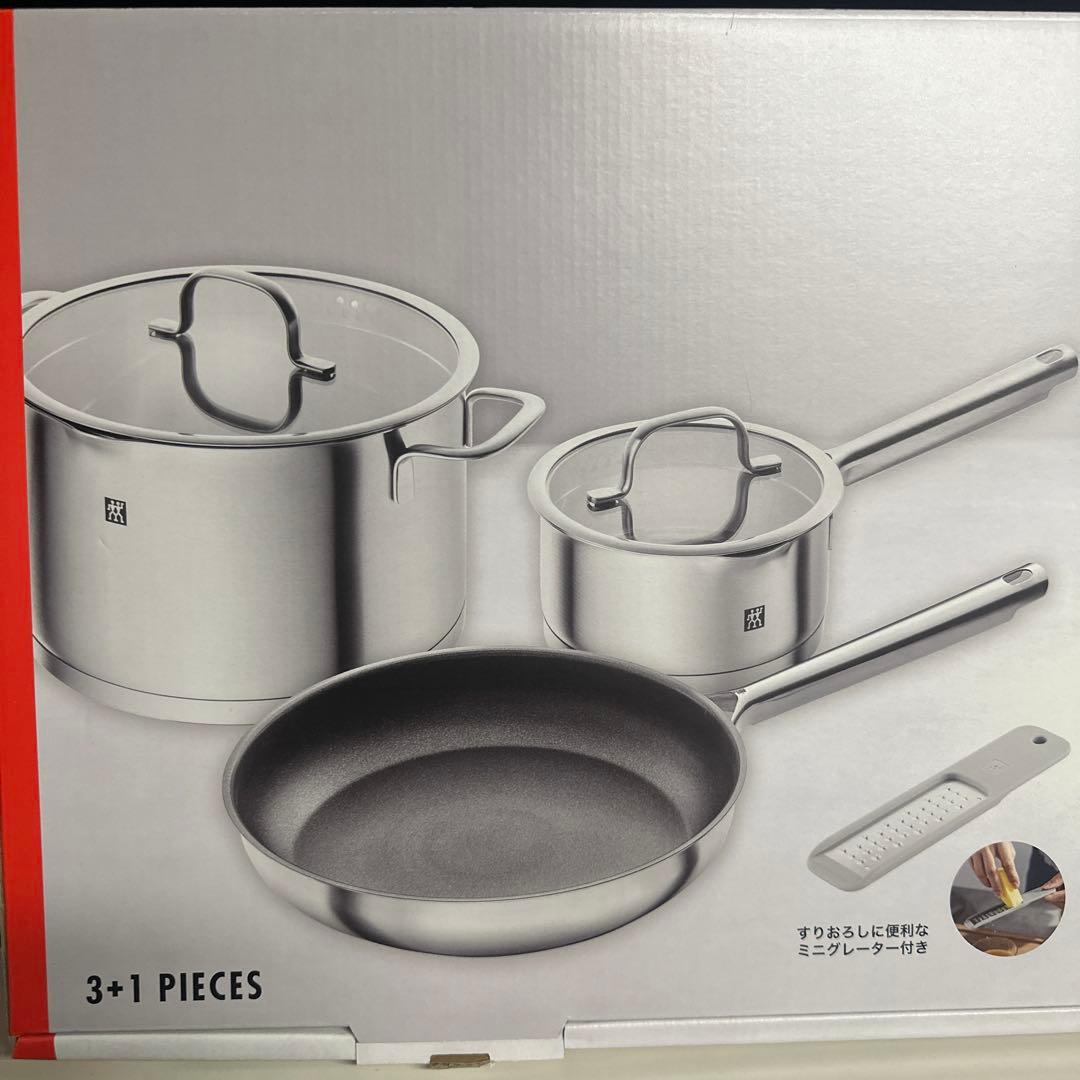 あ*き様 【新品未使用｜未開封】ヘンケルス トゥルーフロー クックウェア 4点セ