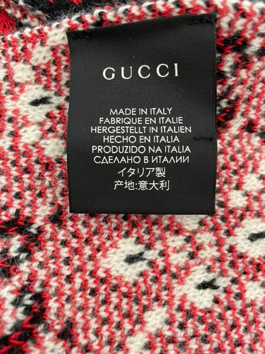 グッチ レディース　GGダイヤモンド　マフラー