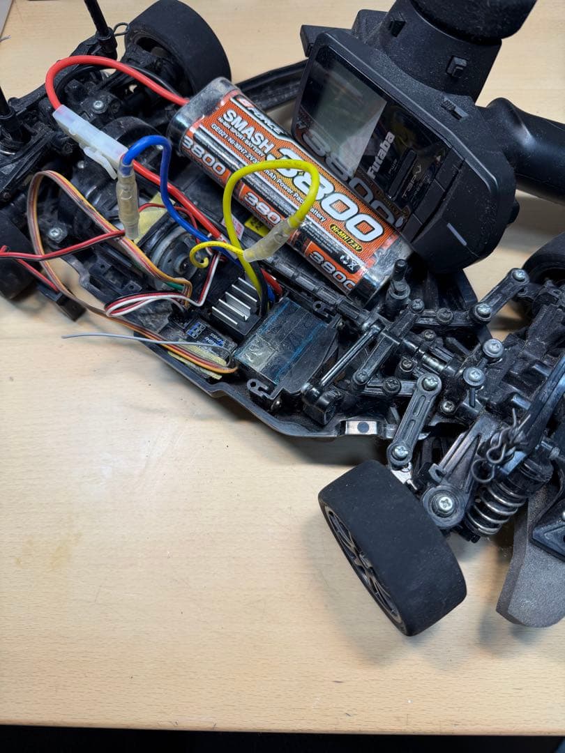 タミヤTT02シャーシ　フタバ　3PV ジャンク品