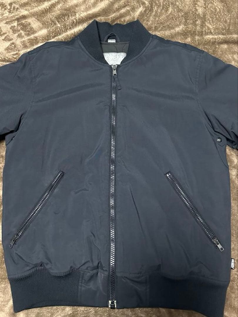 Old Stussy MA-1 ジャケット M ブラック