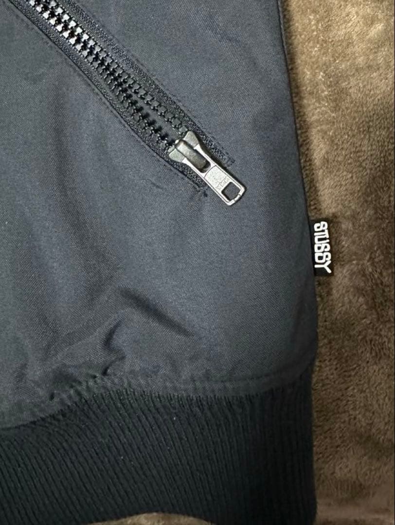 Old Stussy MA-1 ジャケット M ブラック