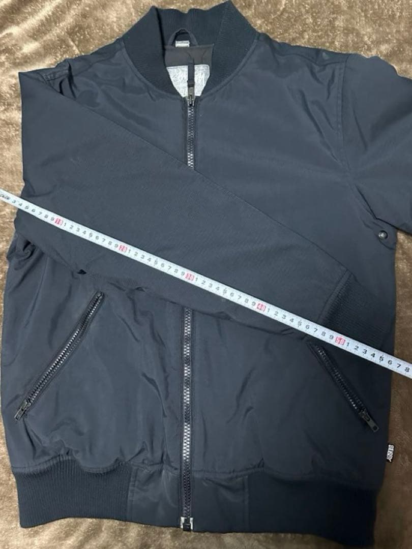 Old Stussy MA-1 ジャケット M ブラック