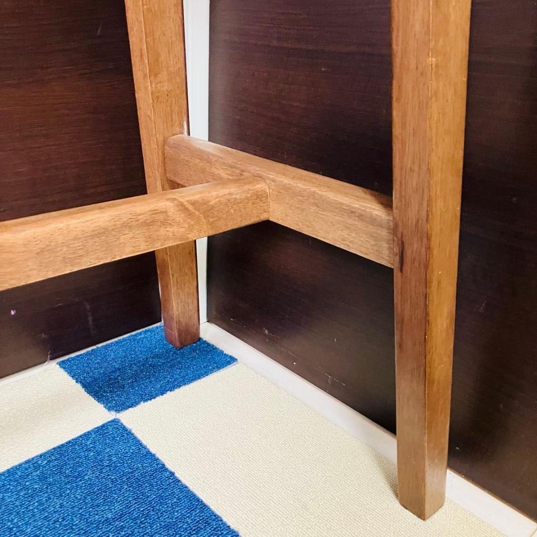 ニトリ カウンターテーブル フィルン ミドルブラウン 木製 NITORI