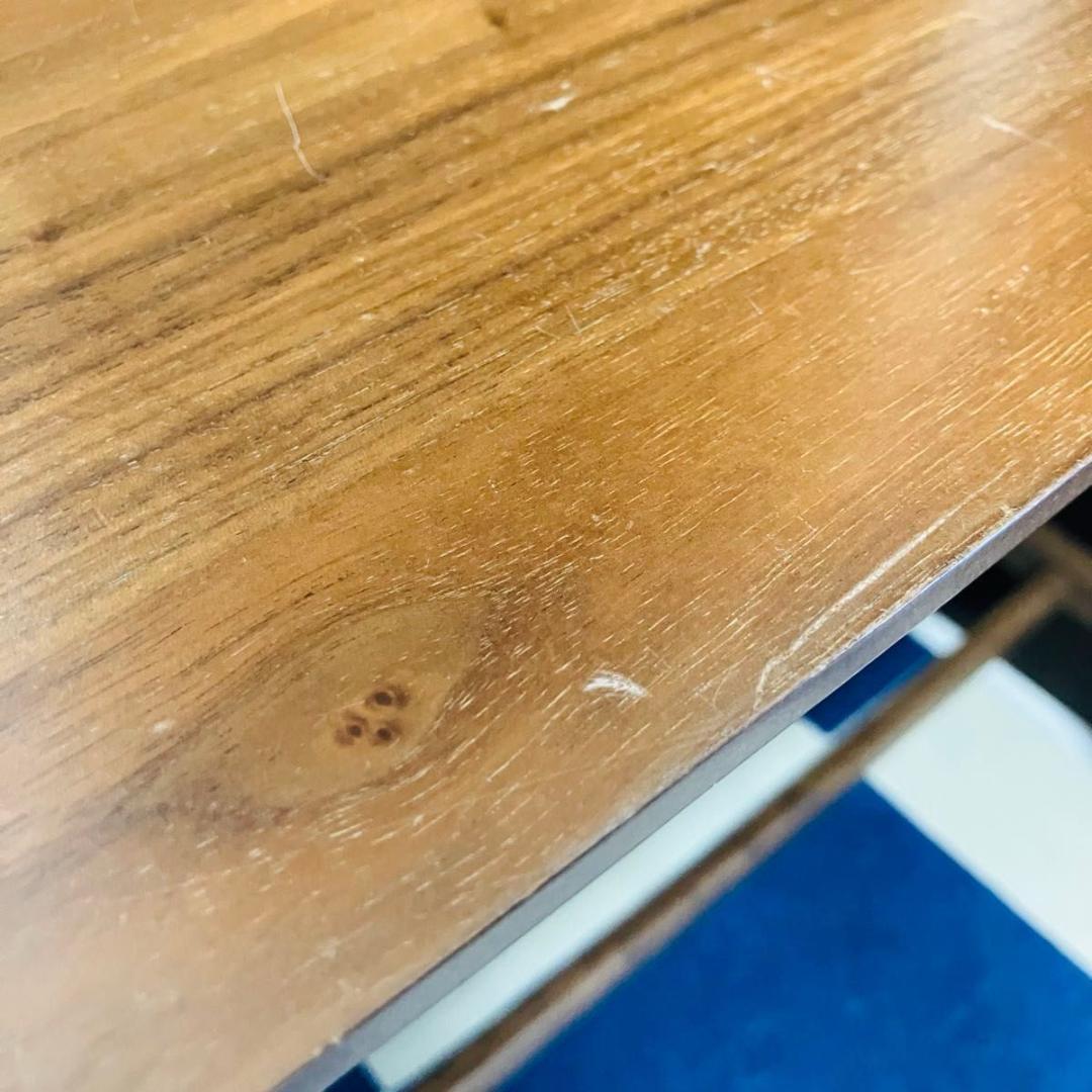 ニトリ カウンターテーブル フィルン ミドルブラウン 木製 NITORI