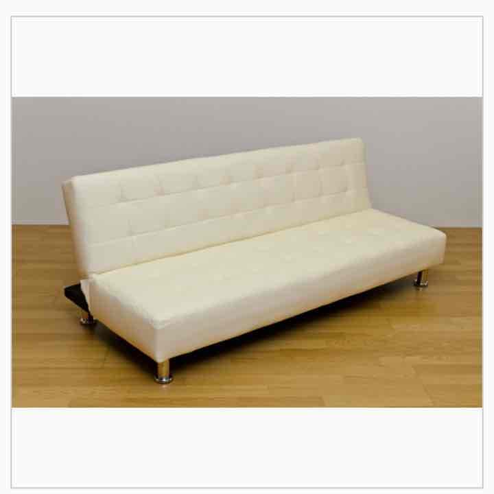 寝心地がいい！高級感あふれるコンパクトソファベッド