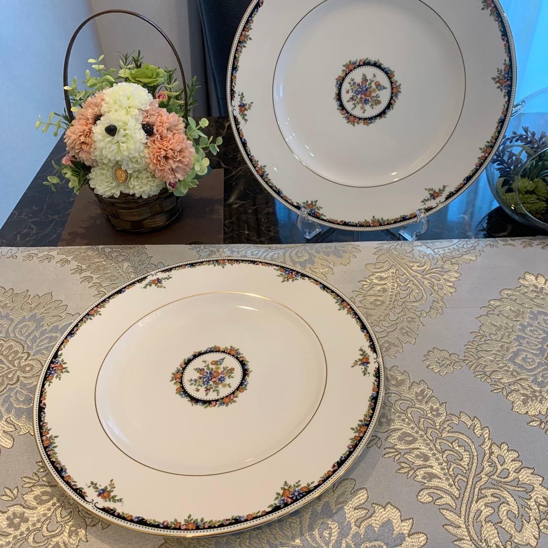 ウェッジウッド オズボーン　27cmディナープレート 6枚　27.5cm大皿