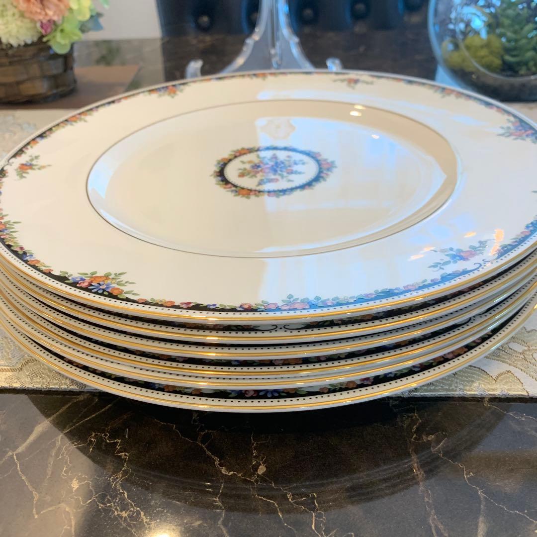 ウェッジウッド オズボーン　27cmディナープレート 6枚　27.5cm大皿