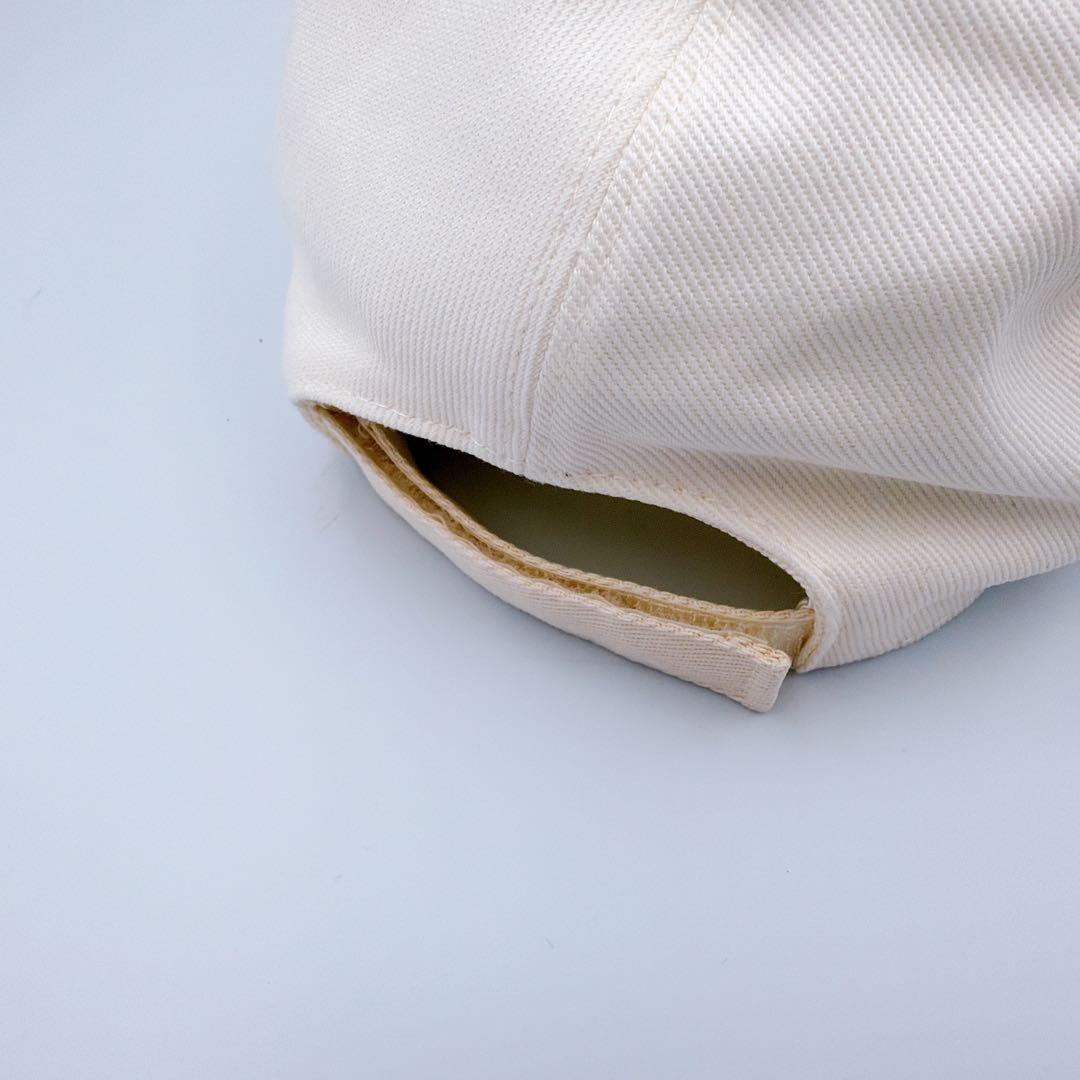 極美品✨PRADA プラダ キャップ 三角ロゴ 白