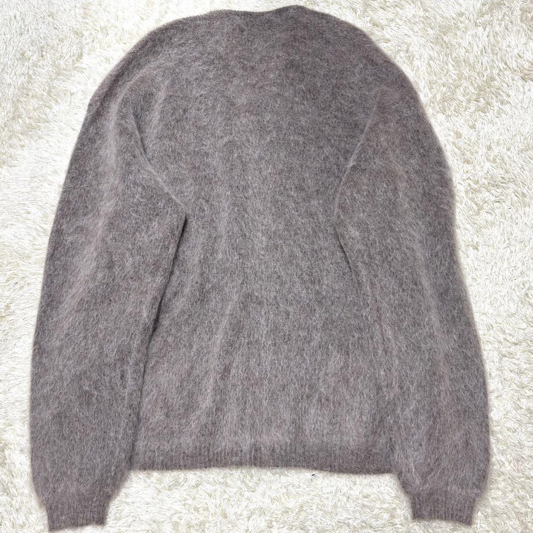 美品 Cloveru Simple Wool Mohair Cardigan