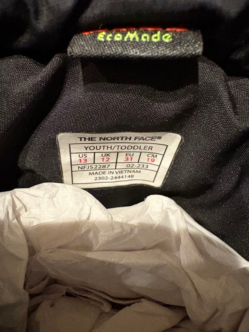 THE NORTH FACE ヌプシ ブーティ ウォータープルーフ19センチ