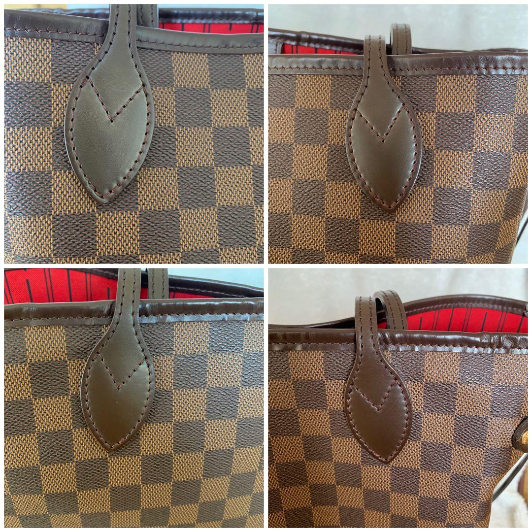 【最終価格】未使用級 直営店購入ヴィトン ネヴァーフルMMダミエ