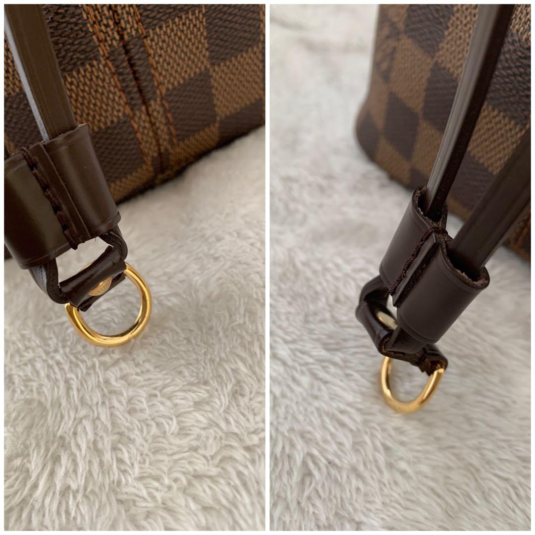 【最終価格】未使用級 直営店購入ヴィトン ネヴァーフルMMダミエ