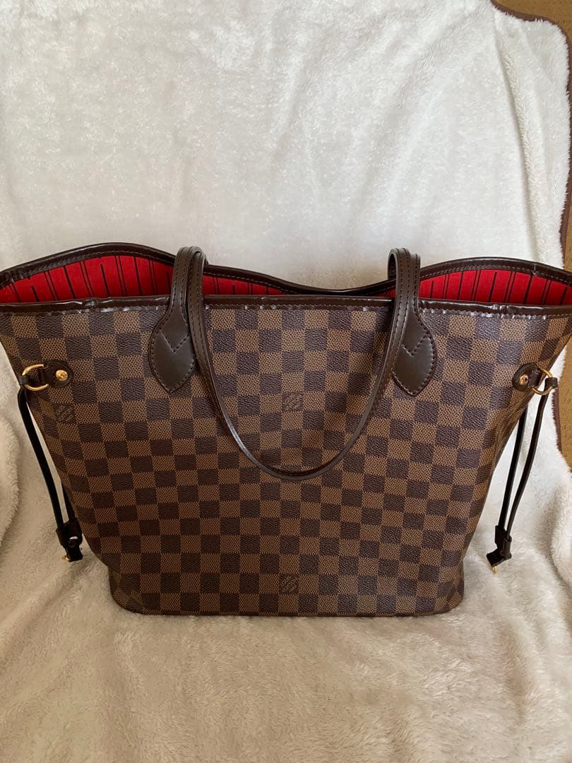 【最終価格】未使用級 直営店購入ヴィトン ネヴァーフルMMダミエ