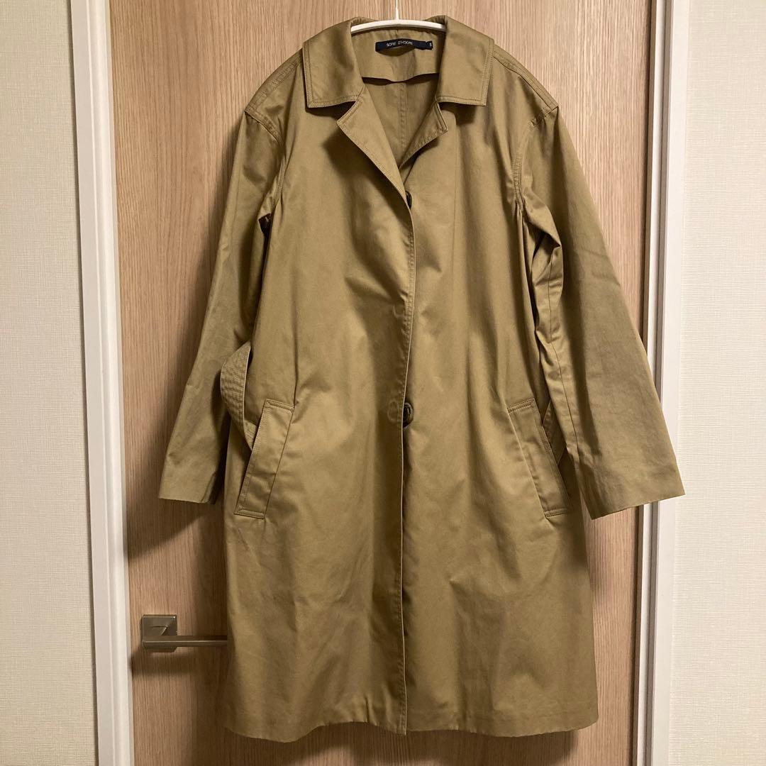 ソフィードールsofie d'hooreコットンステンカラーコートトレンチコート