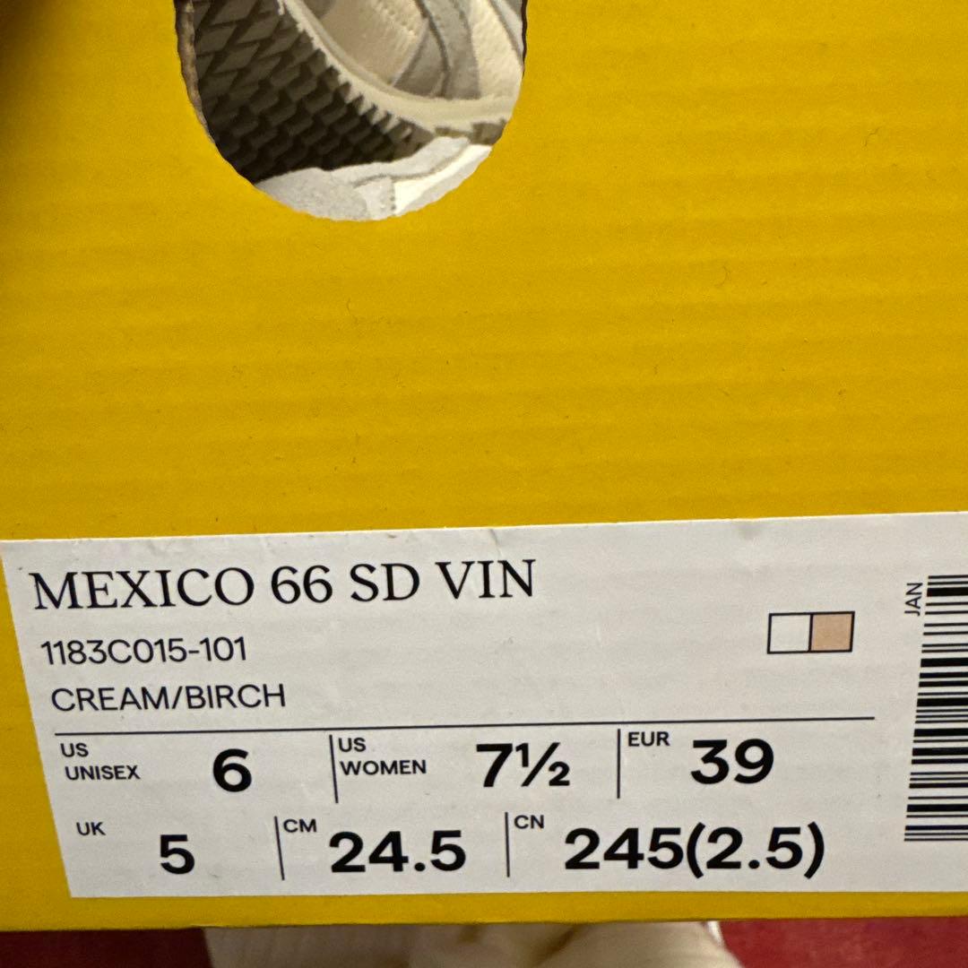 Onitsuka Tiger MEXICO 66 SD クリーム/バーチ 6