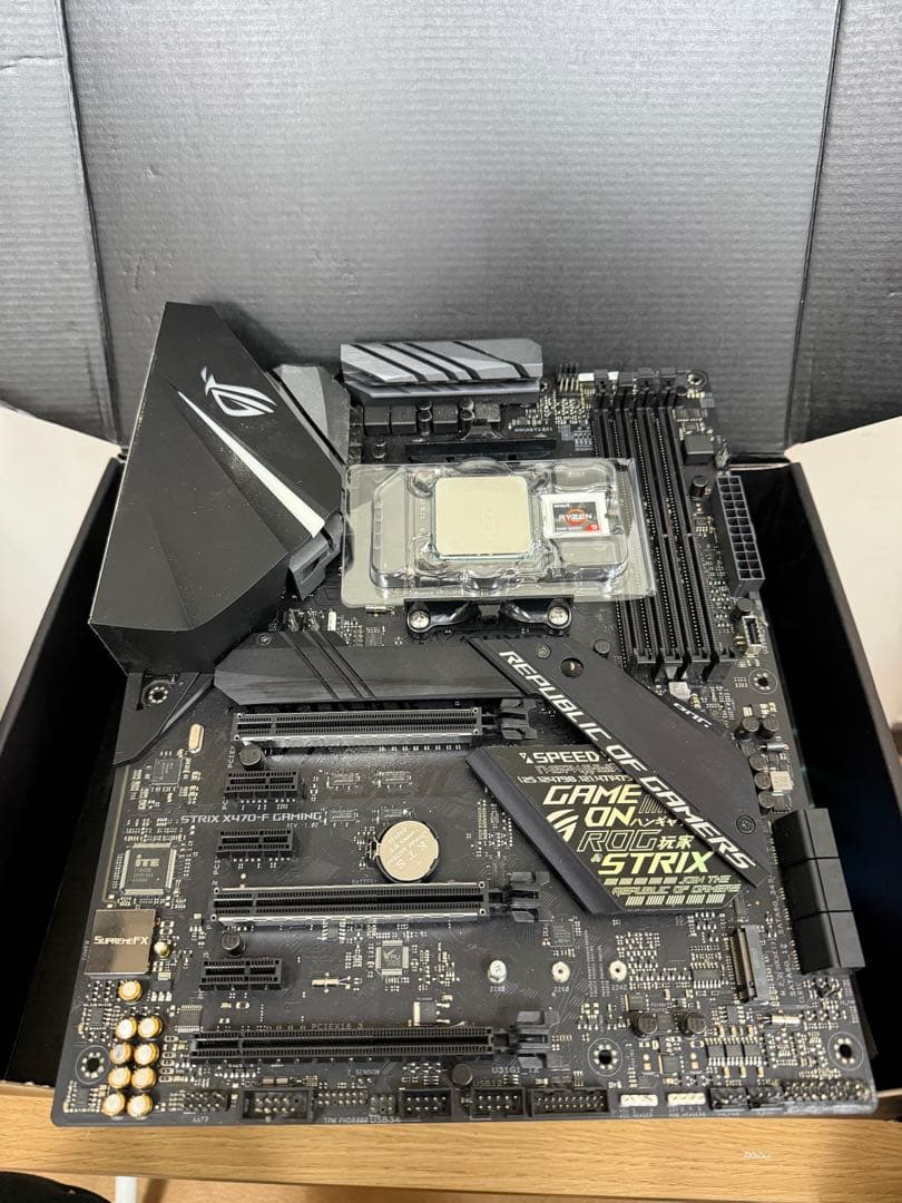 ASUS ROG STRIX X470-FGAMING＋AMD RyzenCPU