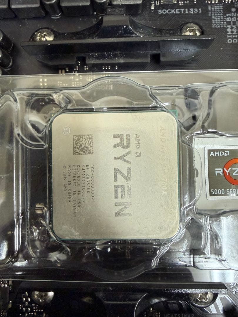 ASUS ROG STRIX X470-FGAMING＋AMD RyzenCPU