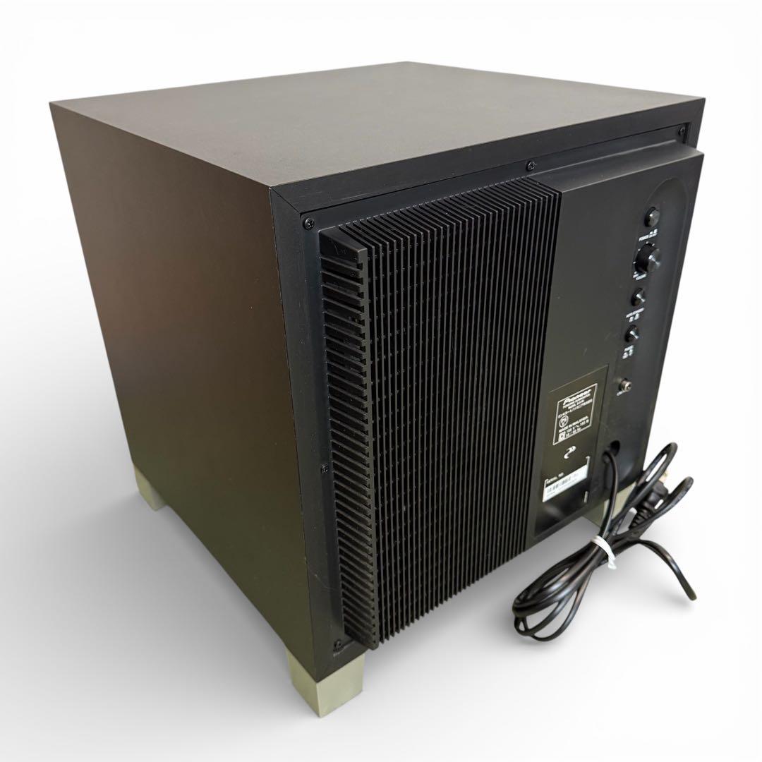 美品！Pioneer パイオニア S-51W パワードサブウーファー【補修済】