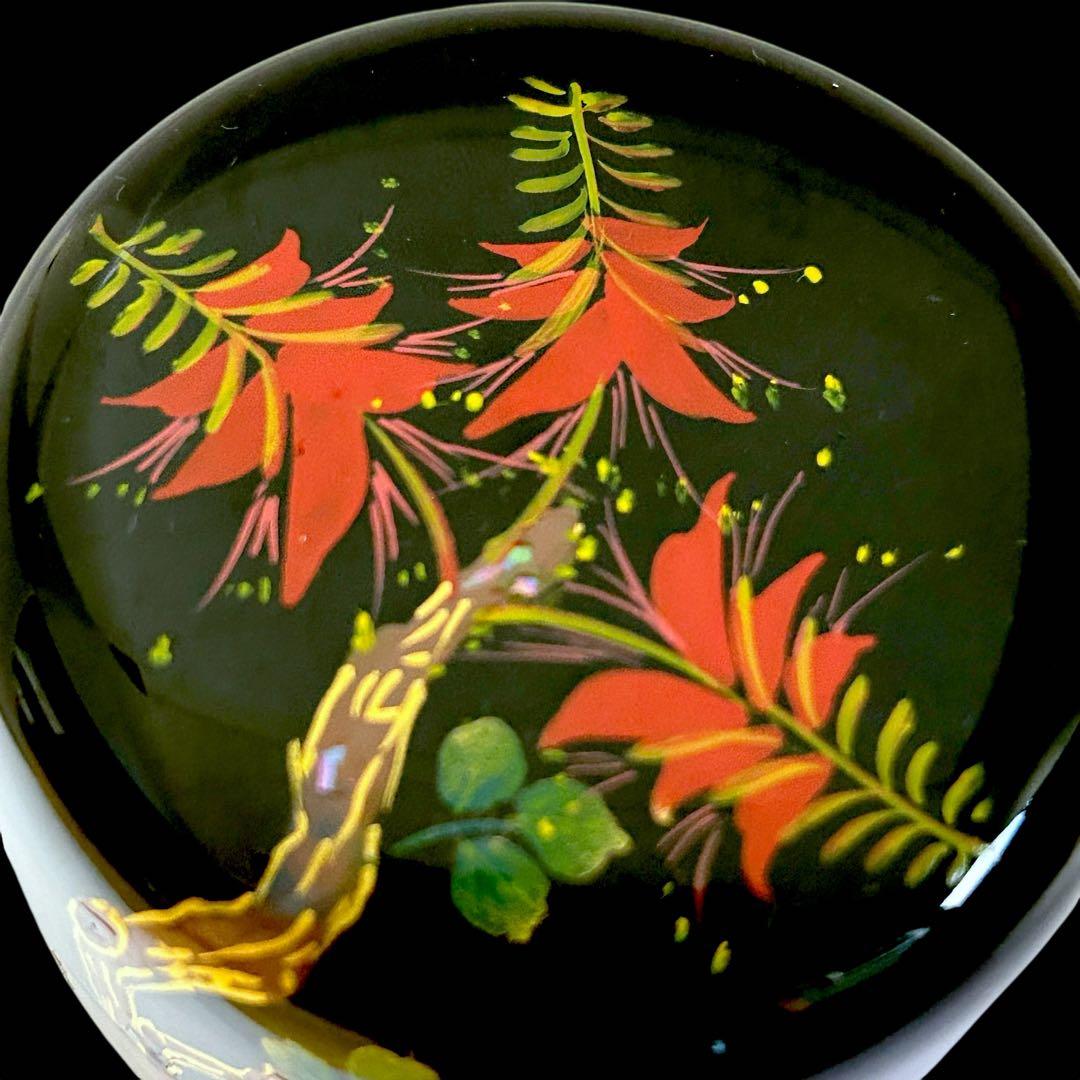 【茶道具】琉球塗 螺鈿茶器 松田勲作 漆器 漆芸 美術品 伝統工芸 共箱 箱書