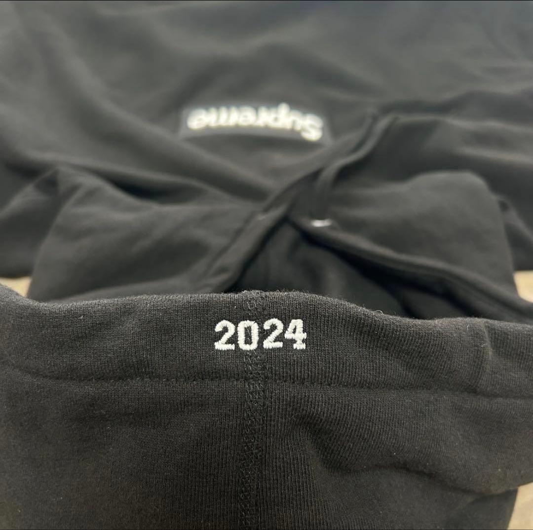 Supreme Box Logo Hooded Sweatshirt 黒24FW