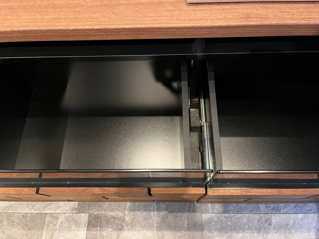 ニトリ テレビ台 ローボード(ブロリックMBR) 150cm