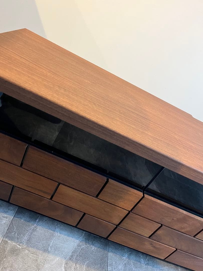 ニトリ テレビ台 ローボード(ブロリックMBR) 150cm