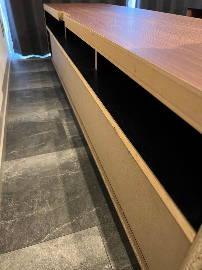 ニトリ テレビ台 ローボード(ブロリックMBR) 150cm